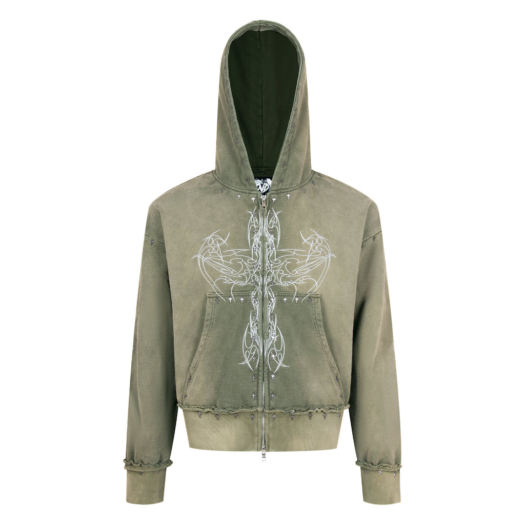 "EARTHANGL" ZIP UP